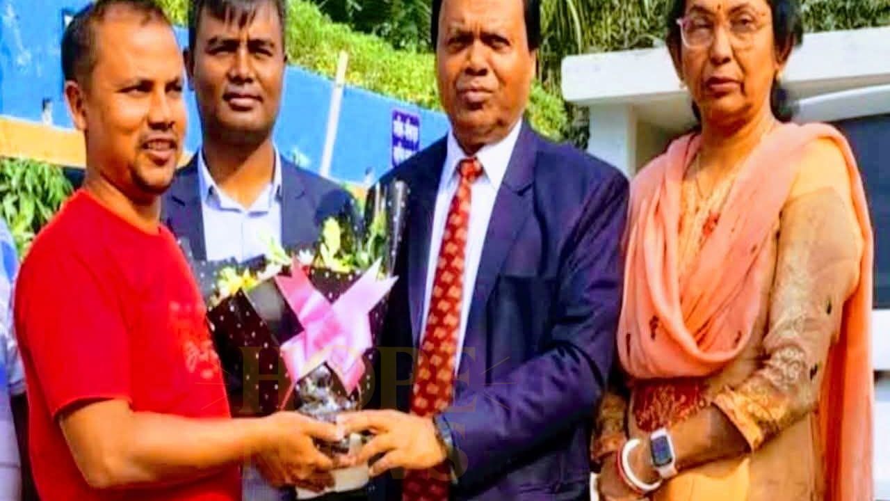 পলাশবাড়ীর রামচন্দ্রপুর কালি মন্দিরে ভুটানের রাষ্ট্রদূত শিবনাথ রায়